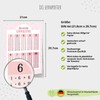 MeinBaby123® 1 x 1 Times Table Poster, Disposable Table Trainer