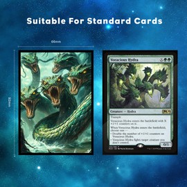 Hypttior MTG Card Sleeves - Hydra - 100ct Matte Art Card Sleeves, Perfect for MTG, TCG Cards