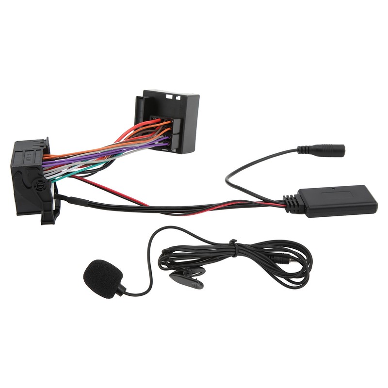 12Pin Bluetooth 5.0 Aux Audio Cable Adapter Microphone Hands Free