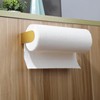 YIGII Adhesive Paper Towel Holder Under Cabinet - Single Hand
