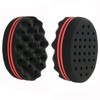 DMZK Big Holes Barber Hair Brush Sponge Twist Afro Curl