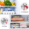 4 Pcs Refrigerator Freezer Thermometer Measuring Range (-30°C to 30°C/