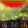 NRWRTY 4 Mil Red Plastic Mulch, 4 X 50 FT