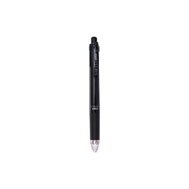 Zebra Multi Function Sarasa 4＋S Black/Red/Blue/Green Ink 0.5mm Ballpoint Pen,