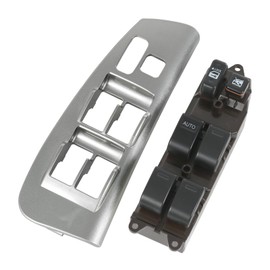 RUIANOMG Master Power Window Switch and Bezel Replacement for Camry 2002-2006 Corolla 2003-2008 Tacoma 2005-2007, Replace 84820-AA070