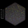 DIY MASTER Smoke Rainbow Glitter Flakes, 0.04 inch (1 mm),