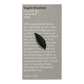 Love Tea English Breakfast Loose Leaf Tea, 100g