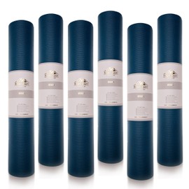 Vista Wide 6mm Yoga Mat by Mount Adams - The New Standard in Professional Yoga Mats - Dense, Slip Resistant Exercise Mat - Wholesale Studio Brand Now Available to the Public 72" x 26" (Oceanside 6 Pk)