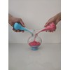 CHENGXINWENHUA Unity Sand Ceremony Set for Wedding Handmade Decorative Jars