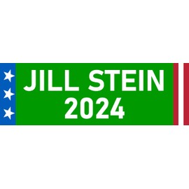 Jill Stein 2024 Green Party President Magnet 3x10 Bumper Sticker Size Green