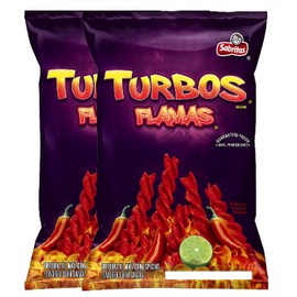 NEW Sabritas Turbos Flamas Net Wt 9.25oz (4)