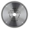 wolfcraft 6542000 Mitre Saw Blade Diameter 250 mm Fine, Clean