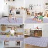 Splat Mat for Under High Chair/Arts/Crafts, WOMUMON Washable Spill Mat