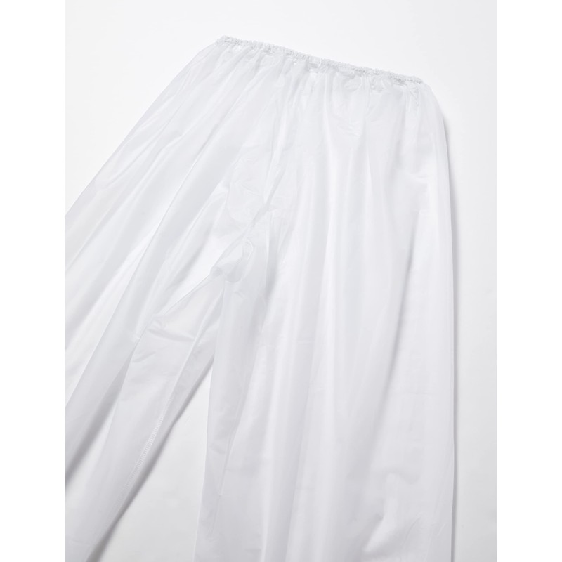 [カジメイク] ビニールレイン 上下組 レインスーツ クリア L