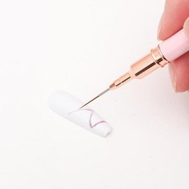 5 Counts Brush Set, Nail Art Brushes for Gel Polish, Nail Art Painting Pen, Brush for Nail Art Sizes 4/8/12/20/25mm