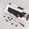 daixiahu Keycaps - Tema astronauta, altura de cereza, 142 teclas,