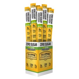 Tillamook Country Smoker Real Hardwood Smoked Sausages, Zero Sugar Spicy Jalapeno, Low Carb, High Protein, Ready to Eat Keto Snacks, Individually Wrapped, 1.25 Ounce, 24 Count