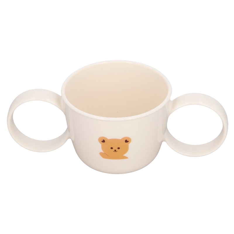 Baby Learning Drinking Cup 200mL Cartoon Animal Print Silicone Training