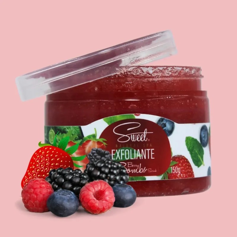 Sweet Natural Spa Exfoliante 150g Berry Bomb