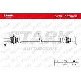 STARK Bremsschlauch SKBH-0820682 HINTEN beidseitig BREMSSCHLÄUCHE Länge: 260mm