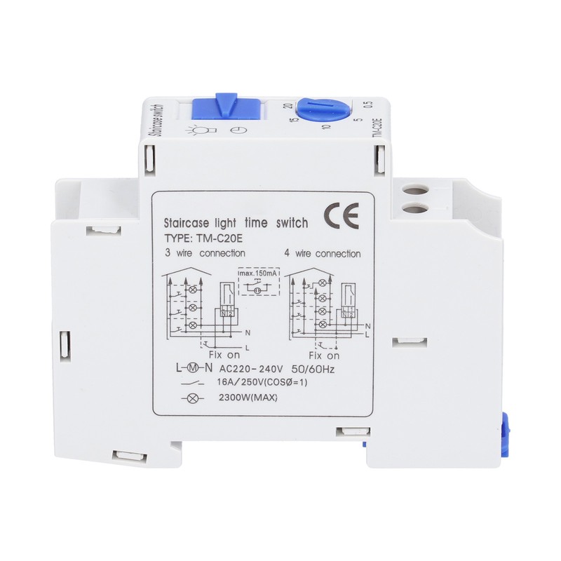 Time Switch Mechanical Adjustable Light Control Timer 20 Minutes Interval