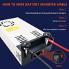 Yaheeda New Version Converter, 110V AC to 12V DC Converter