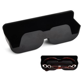 Vesaneae Car Glasses Holder, Sunglasses Storage Holder, Glasses Holder Storage Box, Glasses Case Car Sunglasses, for Glasses in the Car Glasses Case Storage Box