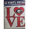 Georgia 6" "LOVE" w/"G" Vinyl Decal