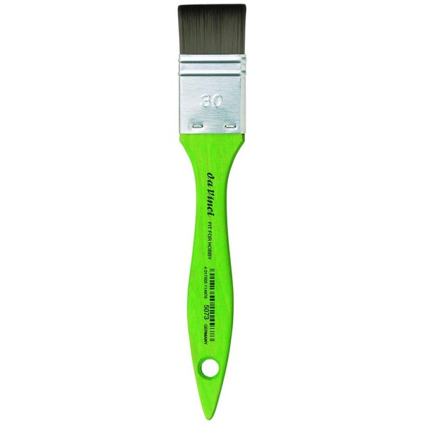 DA VINCI 5073 Serie Mottler Brush, Kunstfaser, grün, 18.3 x 3 x 30 cm