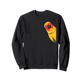 Sun parakeet Sun Conure Aratinga solstitialis Parrot Sweatshirt