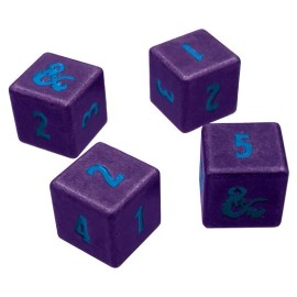 Ultra Pro d6 Heavy Metal: Dungeons & Dragons:  Phandelver: Purple/Blue (4)