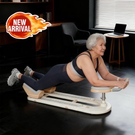 2026 New Waist Exercise Machine Unisex ABS Silent Twister Spine Stretch Trainer Home Slimming Fitness Equipment OEM ODMColour: White Color, Size: 1240*455*320mm