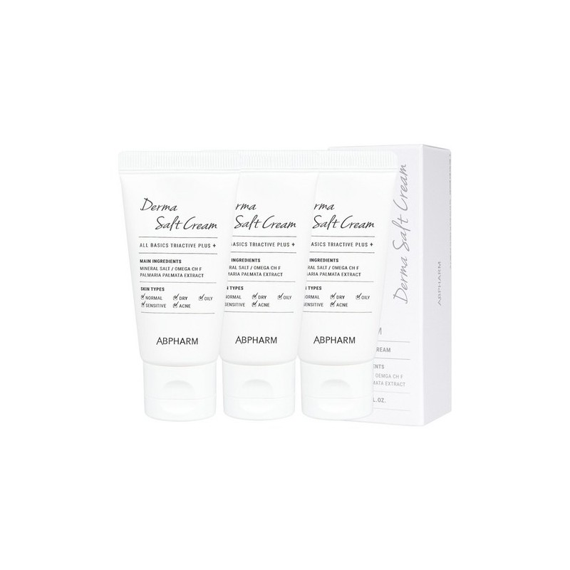 Derma Salt Cream TriActive Plus (50ml) x 3 / 더마
