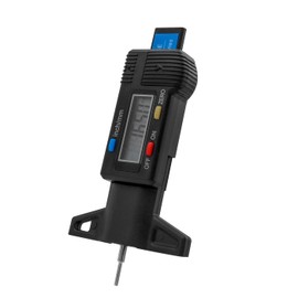 Mesee Tread Depth Gauge, Tyre Tread Depth Gauge, Tyre Tread Depth Gauge 0-25.4 mm, LCD Tread Depth Gauge, Digital Tyre Tread Depth Gauge for Tyres Motorcycle, Car, Vans, Trucks