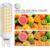 LEDGLE 5Pcs G9 LED Bulb 10W(100W Halogen Equivalent), 100LEDs 900LM