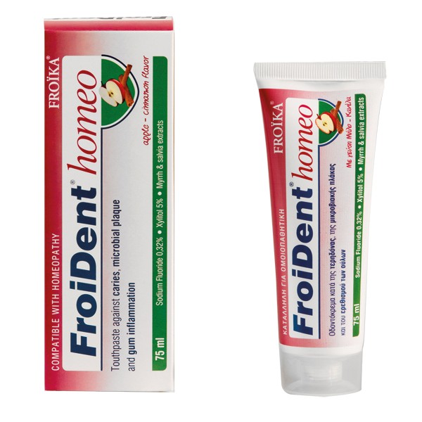 Froika Froident Homeo Toothpaste Apple - Cinnamon, 75ml