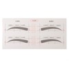 New Type Eyebrow Stencil Sticker 1 Sheet Type D 100ea