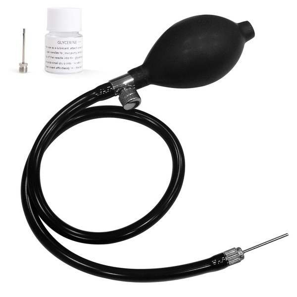 diytoolsman Football Helmet Pump Kit, Universal Helmet Inflator Hand Pump