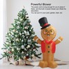 Valentines Day Inflatable Decoration with LED Lights Cute Boy Shape
