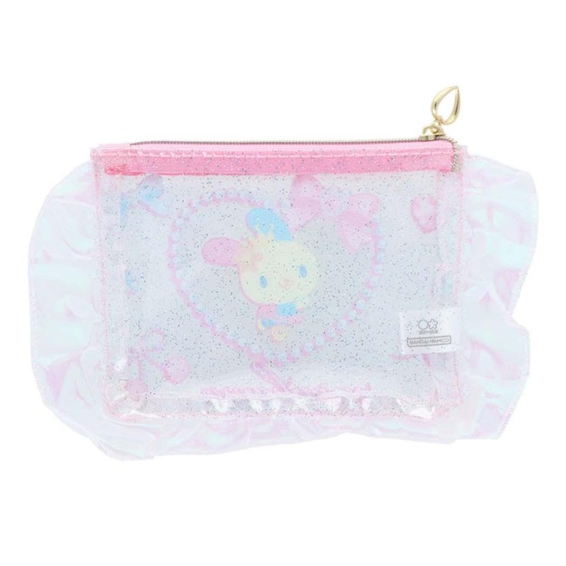 Sunstar Stationery Sanrio Character Pouch, Clear Pouch, Y2K Ballet Core,