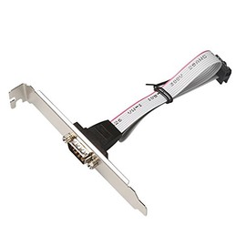 axGear Motherboard DB9 RS232 Com Port Serial Header Connector Cable Bracket