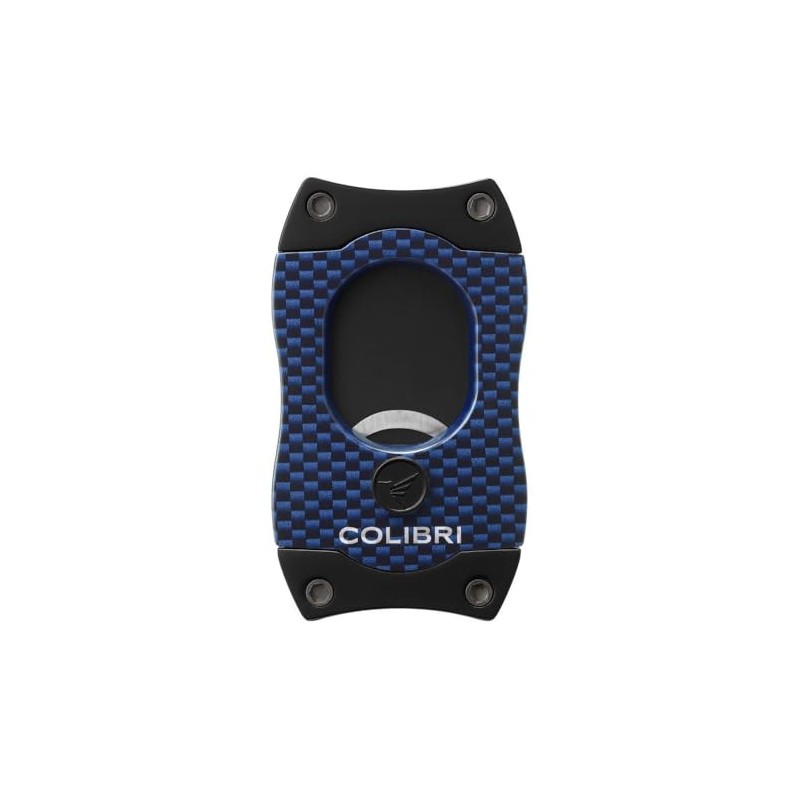 Colibri Cigar Cutter (S-Cut II) Carbon Design Blue