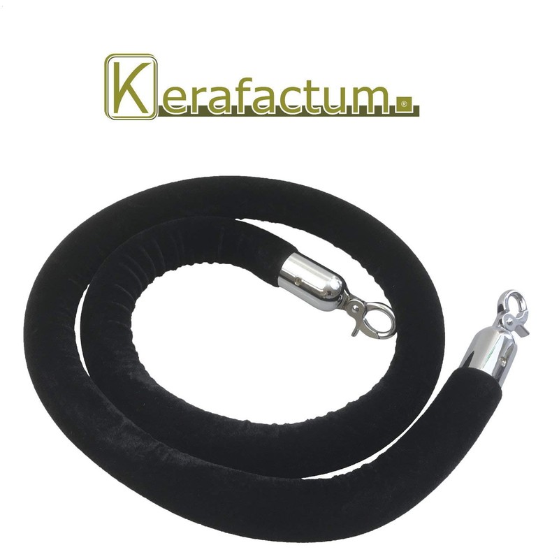 Kerafactum Barrier Rope with Hook Distance Discretion Rope Barrier Connection