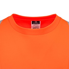 Radians Standard Safety Shirt, Hi-Vis Orange