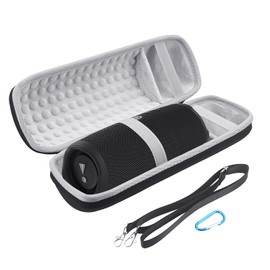 Yuhtech Portable Travel Bag for JBL Charge 5 / JBL Charge 4, Hard EVA Carry Bag, Waterproof Carry Bag