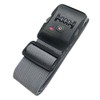 Suitcase Belt, TSA Lock, 3 Digit Dial Type, Adjustable Length,