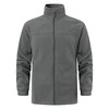 UTWGN Men's Soft Polar Fleece Jacket with Pockets Lightweight Outdoor