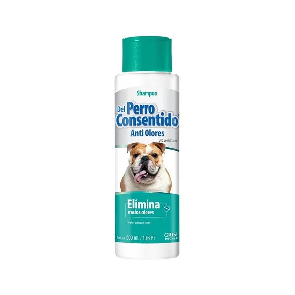 Shampoo Antiolores 500ml Agradable Perro Consentido Grisi Pet