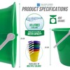 Colour Coded Plastic Bucket with Handle, 2 Gallon (10L) Household