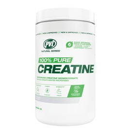PVL PVL 100% Pure Creatine - Creatine Monohydrate Micronized Powder - Creatine Powder Supplement for enhanced high-intensity performance - 1000 g - 200 Serving